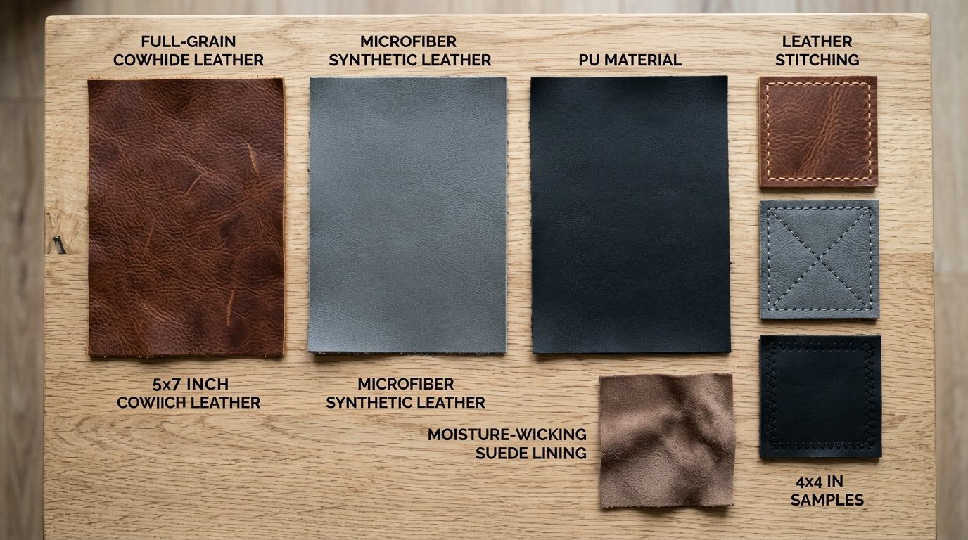 Boxing Headguard Material Selection Cowhide Microfiber Synthetic Suede