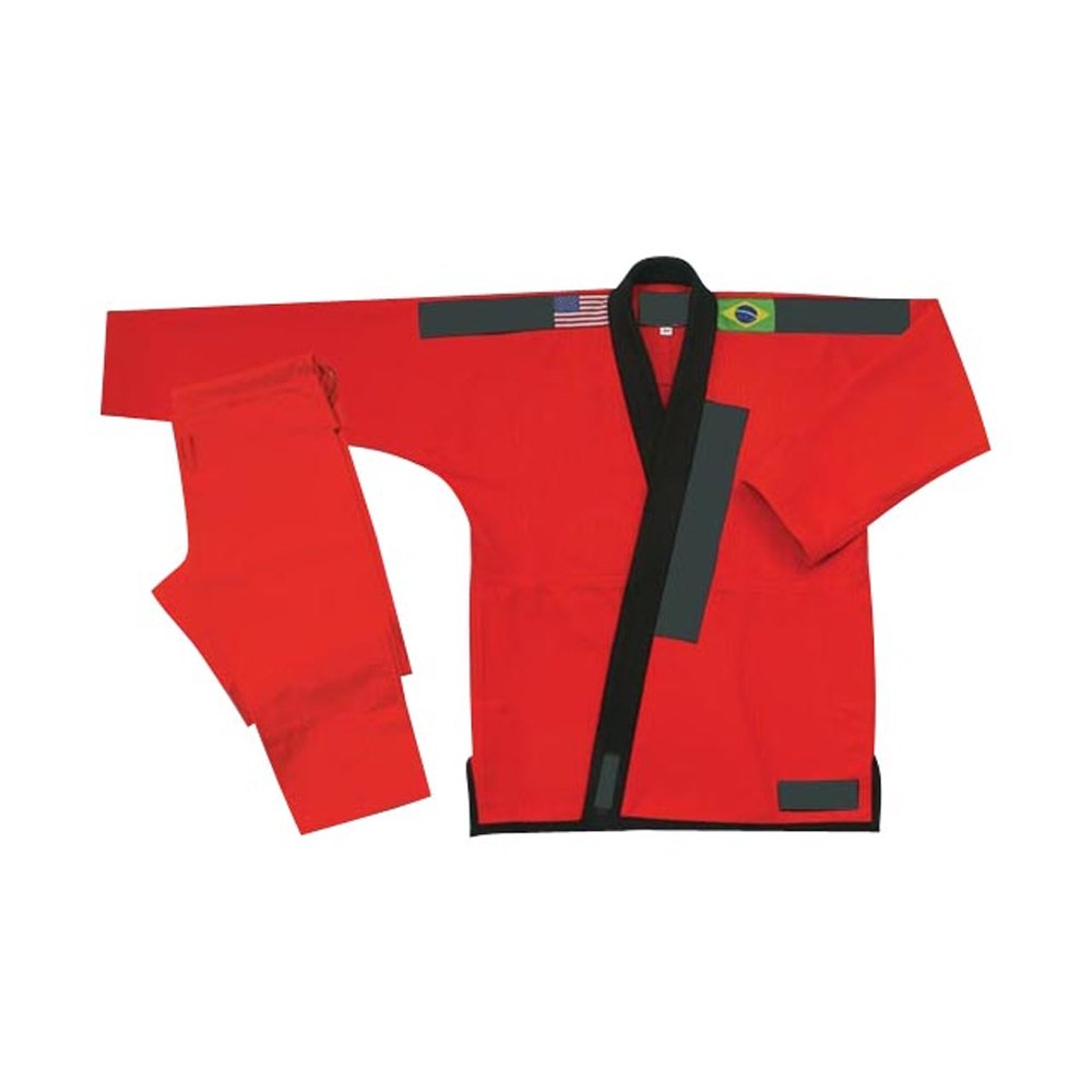 BJ-004.jpg Stealth Black BJJ Gi Modern Fit Jiu-Jitsu Kimono - Image 1