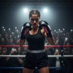 Best Female Leather Boxing Gloves with Pink Palm - Image 2