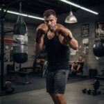 Vintage Professional Leather Boxing Gloves - Image 2