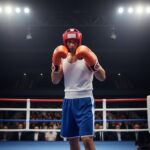 Shock Absorbing Leather Boxing Gloves - Image 2