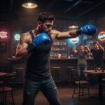 Warrior Leather Boxing Gloves - Image 2